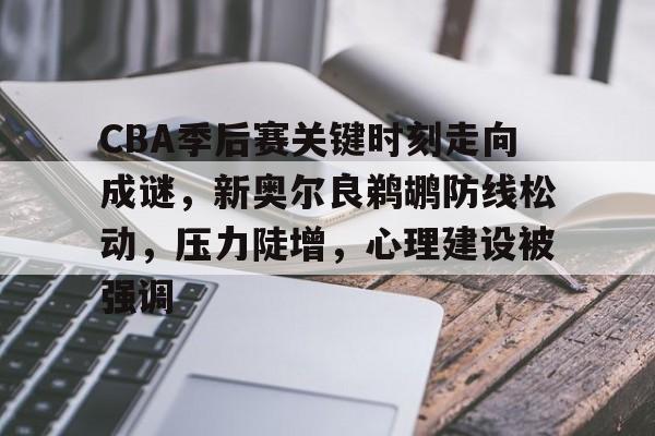 开云体育官网-CBA季后赛关键时刻走向成谜，新奥尔良鹈鹕防线松动，压力陡增，心理建设被强调的简单介绍
